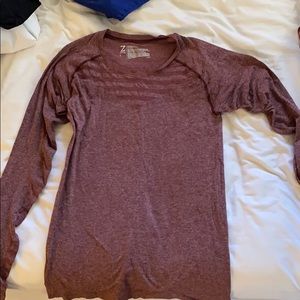 Long sleeve workout top